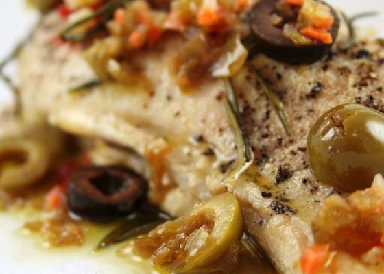 Crock Potted Giardiniera Chicken