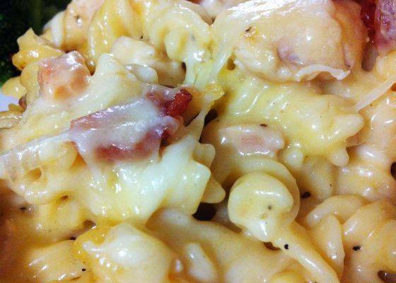 Cheesy Bacon Chicken Pasta
