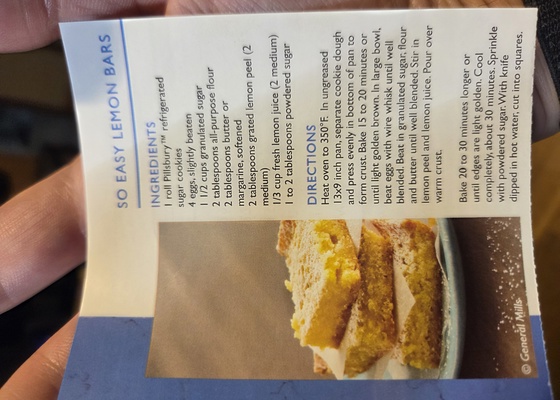 So Easy Lemon Bars