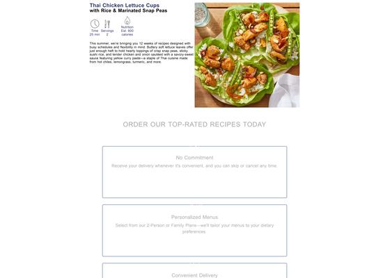 Thai Chicken Lettuce Cups with Rice & Marinated Snap Peas