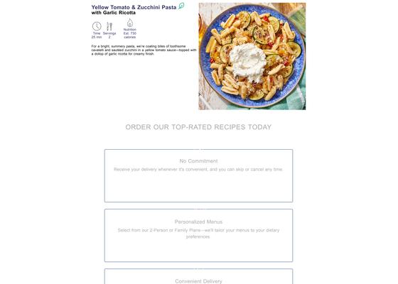 Yellow Tomato & Zucchini Pasta with Garlic Ricotta